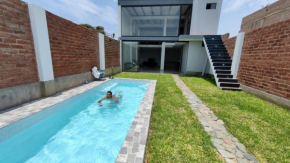 Casa de playa con piscina